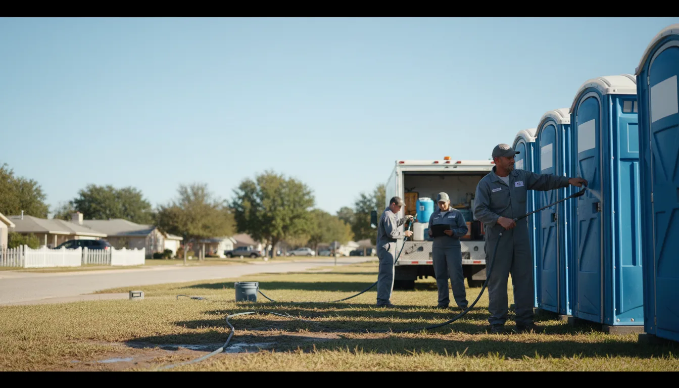 Long-Term Portable Toilet Rental in Aurora, IA near me